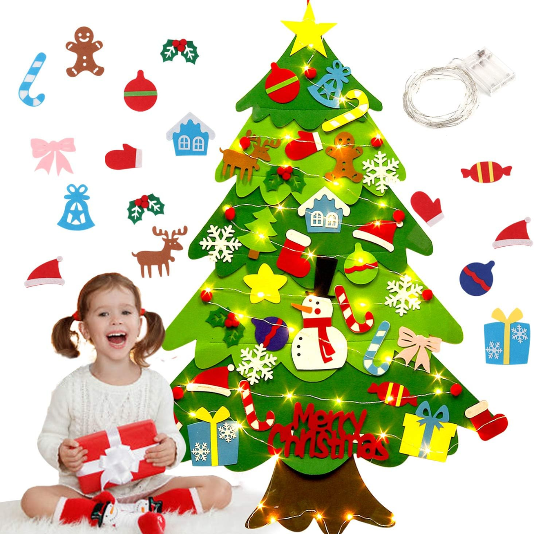 Christmas Tree for Toddlers DIY Version