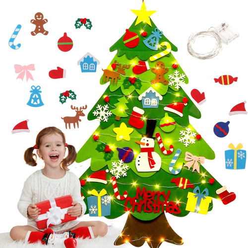 Christmas Tree for Toddlers DIY Version