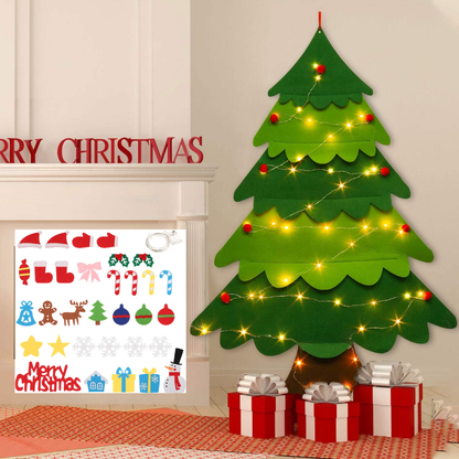 Christmas Tree for Toddlers DIY Version