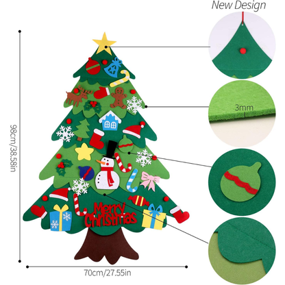 Christmas Tree for Toddlers DIY Version