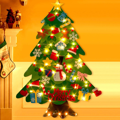 Christmas Tree for Toddlers DIY Version