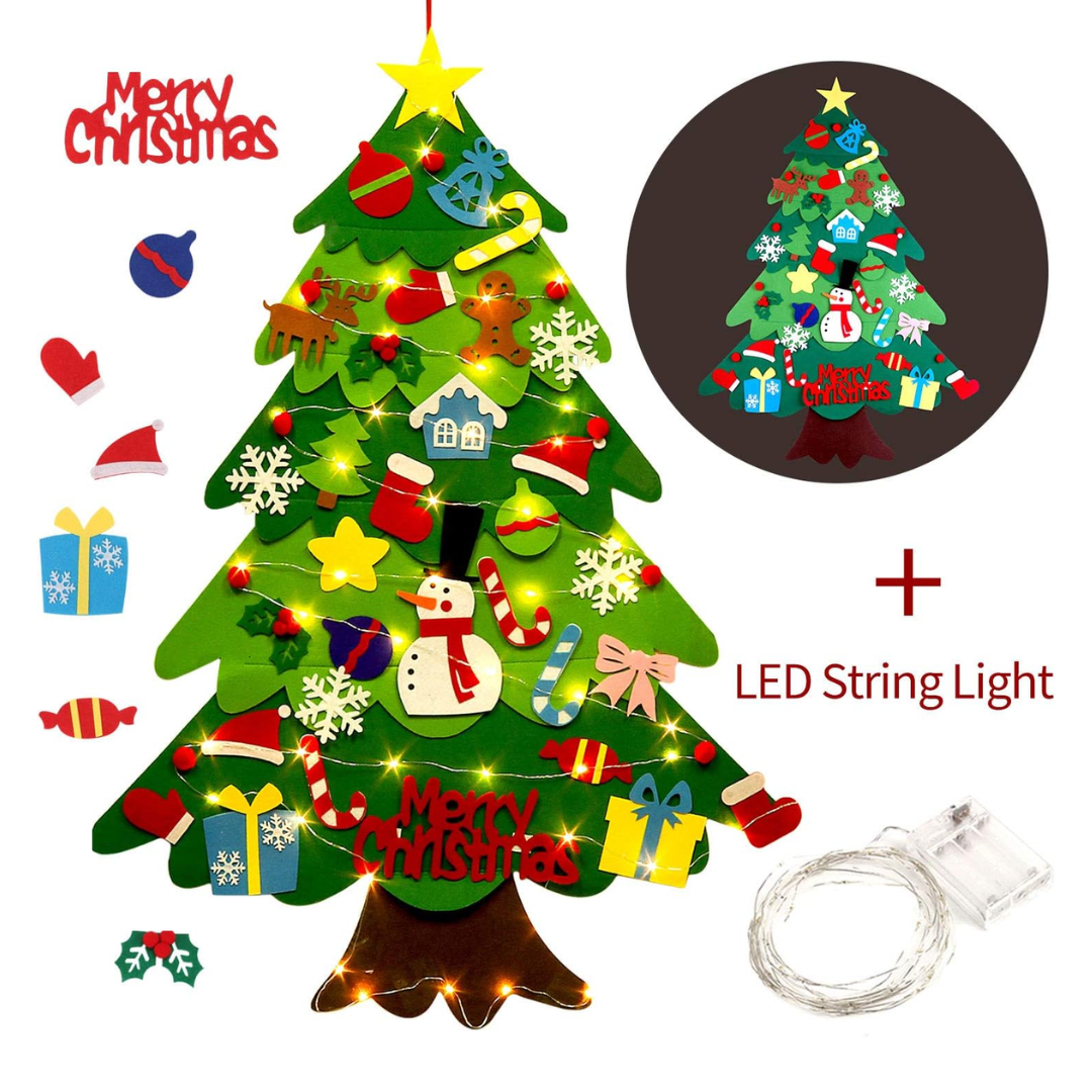 Christmas Tree for Toddlers DIY Version